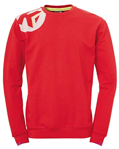 Kempa Herren Core 2.0 Trainingstop Langarmpullover, rot, x_l