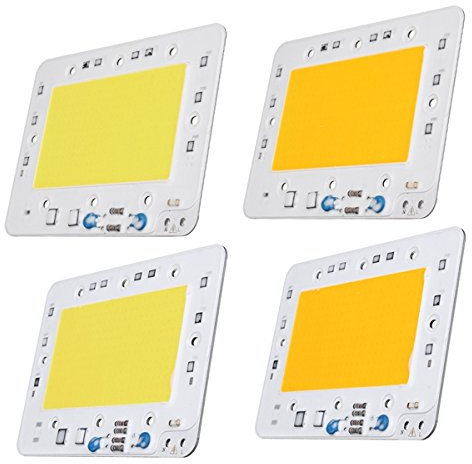 MASUNN 100W Led COB Chip Integrado Smart IC Driver para Luz De Inundación Ac110V/Ac220V - 220V - Blanco