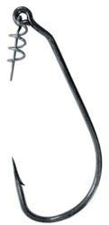 Owner 5132 Twistlock-Haken, schwarz/Chrom, 4/0-4 per Packet