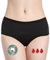 NoBlood Perioden Unterwäsche = 2-3 Tampons - Waschbar - Baumwolle - Ökologisch - Menstruation - Unterwäsche für die Periode - Periodenslips - Absorbierend - Mädchen Damen - XXS / 4XL (Ultra, M)