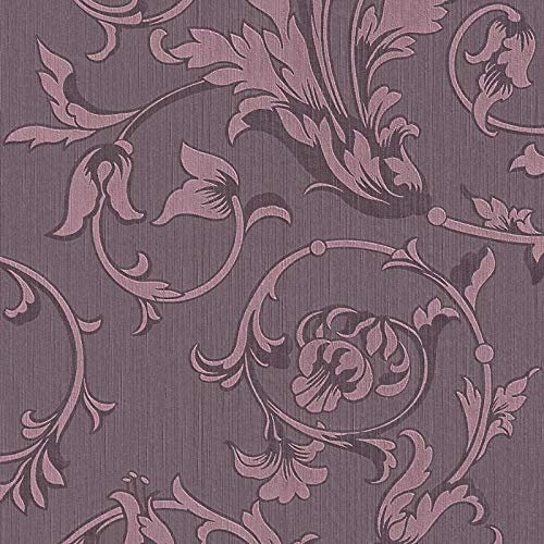 Vliestapete Barock-Tapete Ornament-Tapete 956335 95633-5 Architects Paper Tessuto | Violett/Lila | Rolle (10,05 x 0,53 m) = 5,33 m²