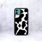 Cow Print Animal Pattern Rubber Phone Case/Cover Compatible with iPhone XR Cow