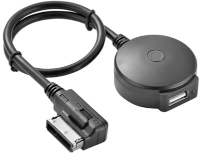 YUYUE Adaptador de audio USB Bluetooth para Mercedes Benz, cable adaptador de interfaz de música AMI inalámbrico