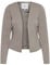 ICHI IHKATE SHORT BL Damen Blazer Kurzblazer Jacke Kurzblazer mit Stretch, Größe:L, Farbe:Driftwood (181210)