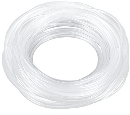 Nobleza - Tube en Silicone Non Toxique 5.6 mm x 20 Mètres pour Tuyau d'air, Tube en PVC Flexible Idéal pour Réservoir et Aquarium