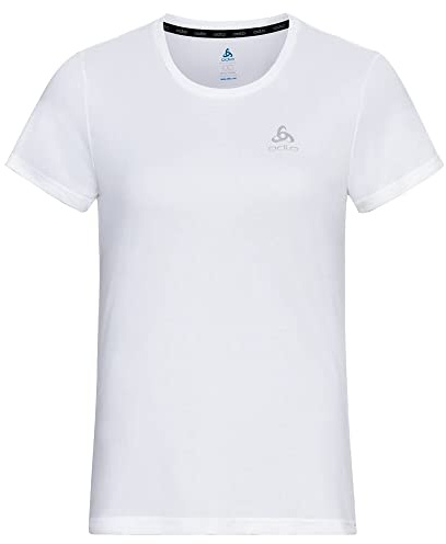 Odlo Laufshirt Damen Kurzarm Essential Flyer I Sport Shirt I Sport Oberteil I Fitness Shirt