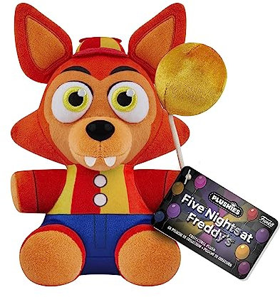 Funko Plush: Five Nights at Freddy's (FNAF) SB - Balloon Foxy - (CL 7) - Foxy - Plüschtier - Geschenkidee Zum Geburtstag - Offizielle Handelswaren - Gefüllt Plüschtiere Für Kinder Und Erwachsene