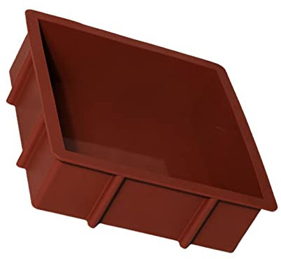 Tuli Moule à gâteau carré en silicone | Moule à gâteau antiadhésif pour brownies – cuisson pour chocolat, gâteaux, bonbons, friandises riz croustillantes et moule à beurre lasagne