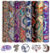 DoreenBow Peisley Wärmetransfer-Papierbögen, Boho-Stil, Muster, Wärmetransferpapier, Sublimationsblätter, bedruckbar, für Tassen, T-Shirts, Taschen