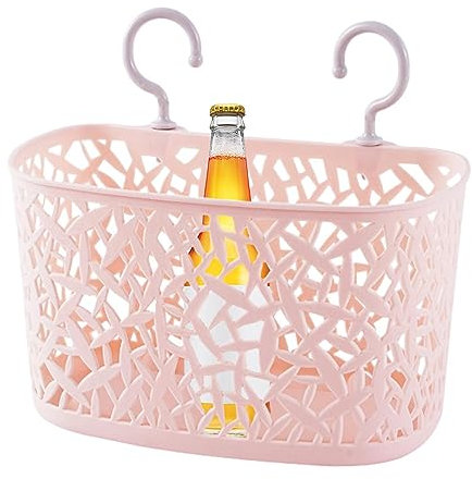 Facynde Aufbewahrungskorb für den Pool,Rutschfester hohler Pool-Korb-Organizer mit Haken - Pool-Getränkehalter für Getränke, Mehrzweck-Aufbewahrungsbehälter für Schwimmbäder für die eisten