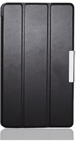 INSOLKIDON Compatible with Google Nexus 7 FHD(2nd Gen.2013 model) Tablet case, Full Coverage Ultra Slim leather Cover Case with folding Stand Cover Rugged with Auto Sleep/Wake (Black)
