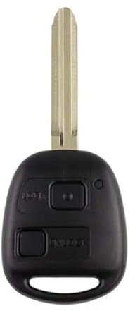 Guscio Chiave Telecomando per Toyota Corolla Yaris Camry RAV4 Prado Tarago, copertura portachiavi con telecomando a 2/3 pulsanti