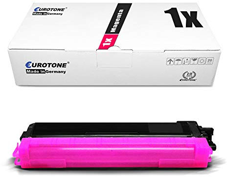 Eurotone Magenta Toner kompatibel für Brother DCP-9010CN HL-3000 HL-3040CN HL-3045CN HL-3075CW MFC-9120CN MFC-9125CN MFC-9320CW MFC-9325CW ersetzt TN230M kompatibel für 1.400 Seiten