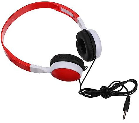 Gatuida Faltbare Kopfmontierte Kopfhörer Für Junge Mädchen Mit Kabel Musik-Headset Für Studenten Reisen Und Schule Bequemer Sitz Und Hohe Langlebigkeit