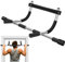 Adjustable Doorway Pull-Up Bar with Multiple Grip Positions - Heavy-Duty Chin-Up Bar for Home Gym, Non-Slip Foam Handles - Ideal for Full-Body Strength Training, Pull-Ups, Chin-Ups, and Core Workouts