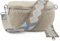 ARTVALL - Umhängetasche Teddystoff Tasche Handtasche Plüschtasche Bauchtasche Teddyfell Plüsch mit Schultergurt Design Taschenband abnehmbar verstellbares Riemen Crossbody Bag Damen mit Reißverschluss