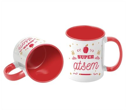 BREDELE BOUTIQUE Mug - cadeau Atsem - Super Atsem