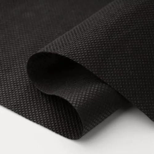 Babyline, tissu non tissé, travaux manuels, tapisseries, Noir, 5 Metros