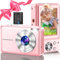 Digital Camera, Portable Mini Camera FHD 1080P 44MP Compact Camera with 16X Digital Zoom, Rechargeable Digital Cameras with 1 Battery for Teens,Kids,Beginners（Pink）