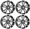 4x Dezent Felgen Alufelgen TA dark 7.5Jx19 ET32 5x112 kompatibel mit Volkswagen Touareg