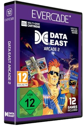 Blaze Evercade Data East Arcade Collection 2 Cartridge