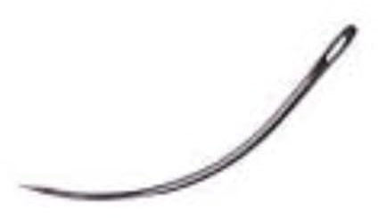 Black Barn Upholstery Supplies Gebogene Federnadel, 12,7 cm, Stärke 10, 1 Nadel