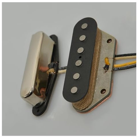 E-Gitarren-Tonabnehmer Hot-Magnet-Tonabnehmer Mit Flat Pole Stagger Pole Bridge Gitarren-Tonabnehmer Tonabnehmer Für Gitarreninstrumente(Stagger 9.2K A)