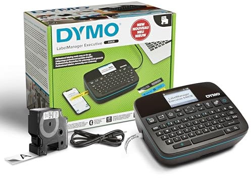 DYMO LabelManager Executive 640 CB Portable Label Printer | Compact Label Maker with QWERTZ Keyboard | Bluetooth and USB Connectivity | Compatible D1 Labels
