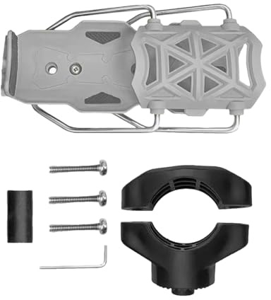 Porte-Gourde Vélo - Porte-Bidon Universel pour Bicyclette - Cage Fixation Robuste Rotation 360 Degrés pour Golf Kayak ATV Scooter Poussette Fauteuil Bateau