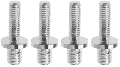 Qury 4pcs Kamera Stativ Gewinde Adapter, M5 auf 1 / 4 Zoll Außenschraube, Universal Adapter für Gimbal und Licht steht