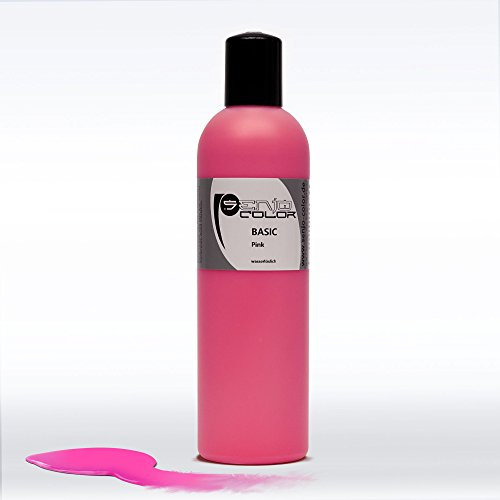 Senjo Color Base Bodypainting Color I Color Cara & Body Color I Cosmetics, dermatológicamente testados I Festival Color I 250 ml I Rosa
