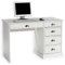 IDIMEX Schreibtisch Bürotisch Colette, weiß, Landhausstil