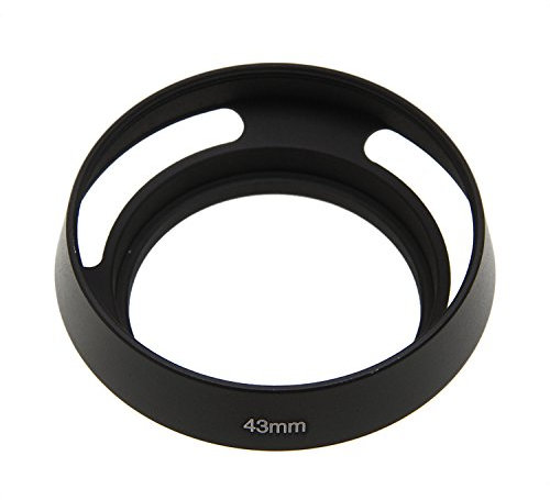 Mejor apoyo empresas Leica viento Metal campana, la EF-M 22 mm STM [F-Foto] Classic negro Metal parasol 43 mm