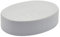 Harbour Housewares Soap Dish - Glazed Ceramic Bathroom Sink Holder Saver - White