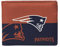 Littlearth NFL New England Patriots Doppelfalt-Geldbörse, Team-Farbe, 10,2 x 12,7 x 2,5 cm