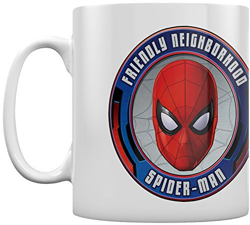 Pyramid International Spider-Man Homecoming (Friendly) Oficial en Caja de cerámica café/té Taza, Papel, Multicolor, 11 x 11 x 1,3 cm