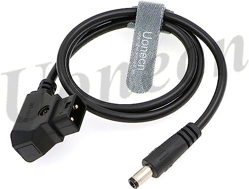 Uonecn Anton Bauer Câble d'alimentation CC 2,1 mm 12 V pour moniteurs LCD KiPRO Lectrosonic Lowel Blender LED PowerTap-Lectro appareils 61 cm
