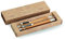 noTrash2003 Nachhaltiges Schreibset Edel Kugelschreiber Bambus Holzkugelschreiber 2er Set Schreibwaren mit Druckbleistift Touchpen Schreibutensilien in Pappbox