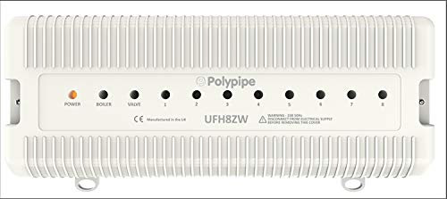 Polypipe UFH8ZW- 8 Zone Wiring Centre (Wireless) 230v