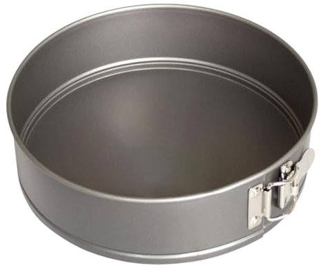 Samuel Groves Non-Stick Spring Form Cake Tin, Round Cake pan with Loose Base for Easy Release, Fridge and Freezer Safe UK Made (9)