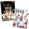 CAGO EM 2020 REWE + WM 2018 REWE Sammelkarten - je 1 leeres Sammelalbum + Collect-it Sleeves Hüllen
