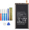 Vvsialeek EB-BG975ABU Batterie de rechange compatible avec Samsung Galaxy S10+ S10 Plus SM-G975F SM-G975U SM-G975W SM-G9750 G975 avec kit d'outils gratuit