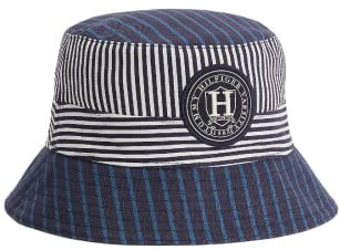 Tommy Hilfiger Premium Casual Bucket Hat, Stripes