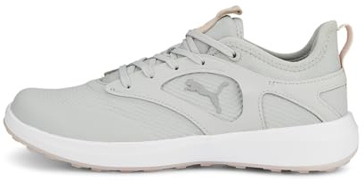Puma Damen Ignite Malibu WMNS Golfschuh, High Rise Puma Silver Rose Dust, 38.5 EU