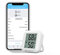 THIRDREALITY Zigbee Temperature and Humidity Sensor with Digital LCD Display, ZigBee Hub Required, App Records, Remote Monitoring and Smart Home Automation, AAA Batteries Included