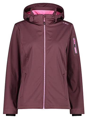 CMP Damen Hoodie Zip Jacke, Plum, 40