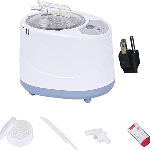 PAILON Vapeur de Sauna de Grande Capacité de 3 L, Générateur de Vapeur Portable avec Télécommande, Machine à Vapeur de Fumigation de Sauna Domestique, pour Douche Spa à la Maison, Détox Corporel