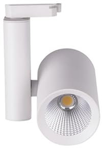 ONSSI® Foco de LED 35W para Carril Monofásico de 2 Hilos,(Blanco Cálido,3000k) 3150 Lúmenes,Focos Led de Techo Iluminacion para Comercial