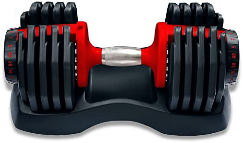Strongology 40 kg verstellbare 16 Gewichte von 5 kg - 40 kg Smart Hantel Single