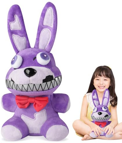 HBSFBH Cartoon Plüsch Anime Spielzeug, FNAF Plushies, Five Nights Game Puppe, Bonnie Foxy Chica Niedliche Stofftiere, Sister Location Foxy Figuren, Geschenke für FNAF Fans